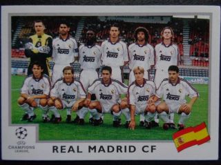 Panini Champions League 1999 - 2000 - Team Photo (real Madrid Cf) 188
