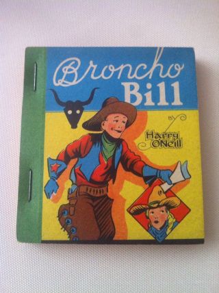 Nm Unread Broncho Bill By Harry Oneill Tarzan Ice Cream Premium Big Little Book