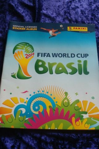 Panini Brasil Brazil Fifa World Cup Sticker Album 2014.  Football.  Empty