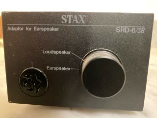 Stax Srd - 6/sb Adaptor For Electrostatic Headphones /