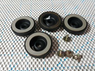4 Count Oem Feet From/for A Jvc Ql A5 Quartz Auto - Return Turntable