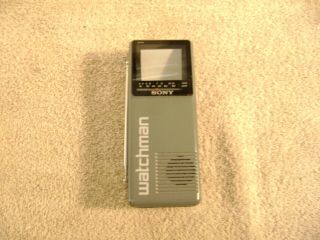 Sony Watchman Portable Tv Walkman Television