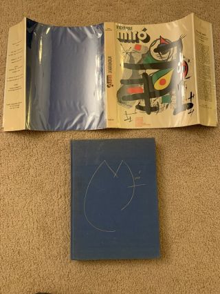 Joan Miro Book - Indelible Miro (2 Color Lithographs) by Taillandier 3