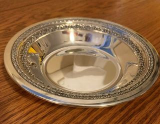 Reed Barton Vintage Silverplated Candy Dish Bowl 6 " 1203