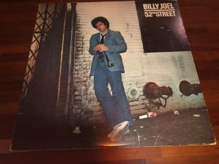 Vintage Billy Joel 52nd Street Vinyl Lp 1978