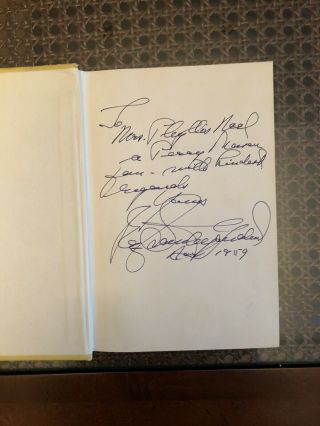 Erle Stanley Gardner Case Of The Singing Skirt Signed/inscribed 1st Dj