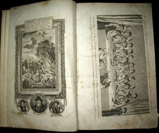 C1765 Book Of Martyrs Fox Torture Bible Catholic Occult Church Christian Folio