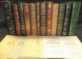 Set 12 Franklin Library Leather 1st Edition Club Books Classic Novels Literature