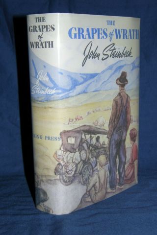 The Grapes Of Wrath John Steinbeck First 1st Edition,  2nd Print,  1939