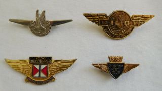X4 Airline Badge British Airways Junior Jet Club Cathay Pacific Discoverers Club