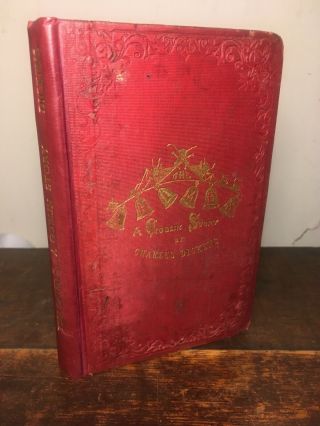 Charles Dickens - The Chimes - First Edition - Cloth - 1845 - Rare