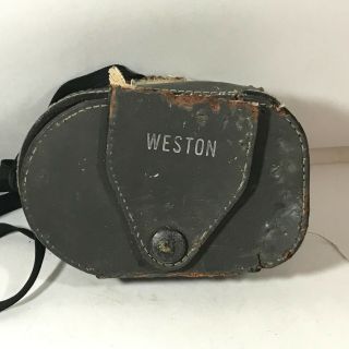 Vintage Weston Master Iii Universal Exposure Light Meter Model 737