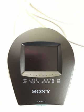 1990s Sony Watchman 2.  2  Lcd Analog Little Television.