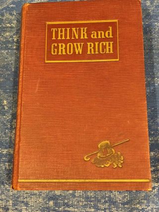 Think and Grow Rich - Napoleon Hill - - 1st Edition 1937 - 3rd Printing 2