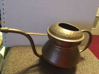 Vintage Small Copper Watering Pot/ Sprinkling Can