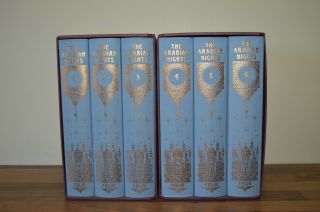 The Arabian Nights - 6 Volume Set - Folio Society 2003 (b9b) First Printing