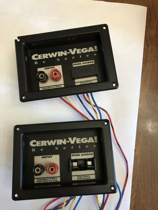 (2) Cerwin Vega Re30 Series Crossovers,  Speaker Terminals,