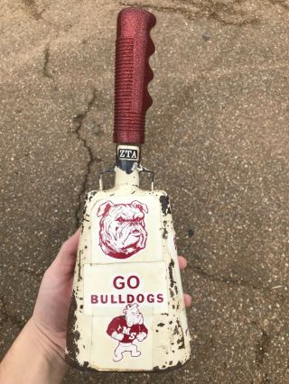 Vintage Mississippi State University Bulldogs Msu College Football Cowbell