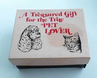 A Treasured Gift For The True Pet Lover,  Vintage Novelty Joke Gag,  Plastic Poop