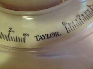 Taylor Scale With Bowl For Food Vintage? Estate Find 2