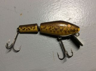 Vintage L&s Jointed Bass Master Model 15 Fishing Lure