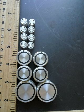 Vintage Klh Model Fifty Seven 57 Knobs Buttons Full Set