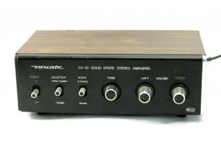 Vintage Realistic Stereo Amplifier Model Sa - 10,
