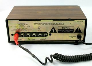 Vintage Realistic Stereo Amplifier Model SA - 10, 3