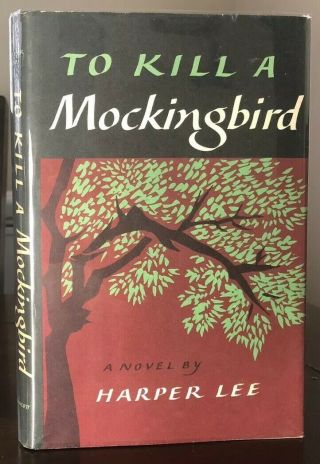 Harper Lee To Kill A Mockingbird 1960 1st Book Club Edition Dj