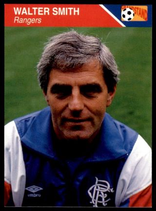 Grandstand Scottish Footballers (1993 - 94) Walter Smith (glasgow Rangers) No.  179