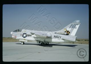 21 - 35mm Kodachrome Aircraft Slide - A - 7e Corsair Buno 157496 Ne310 Va - 113 1971