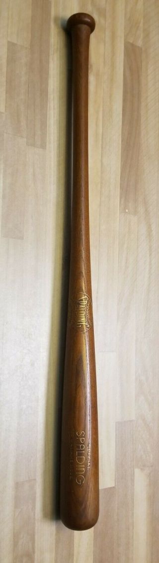 Antique 1940s Spalding Wood Baseball Bat Ted Williams Special Model Rare