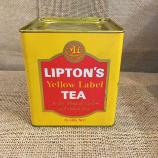Vintage Lipton Tea Tin