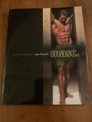 Jim French Masc.  The Color Photography Masculine Gay Erotica Male Nude