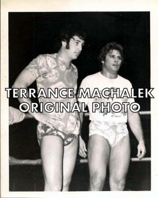 Vintage Wrestling Photo (4 X 5) High Flyers 071 Wwe Awa