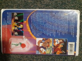 Vintage - Beauty and the Beast (VHS,  1992) - 2