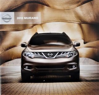 2012 Nissan Murano & Murano Cross Cabriolet Sales Brochure
