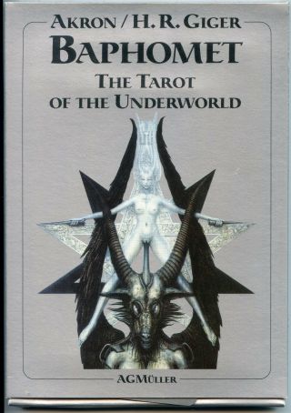 Hr Giger: Baphomet.  Tarot Of The Underworld.  Tarot Cards