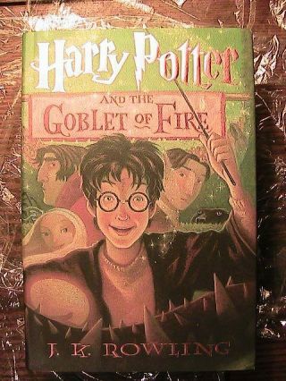 Harry Potter And The Goblet Of Fire.  1st American Edition.  Full Number Line.  Error