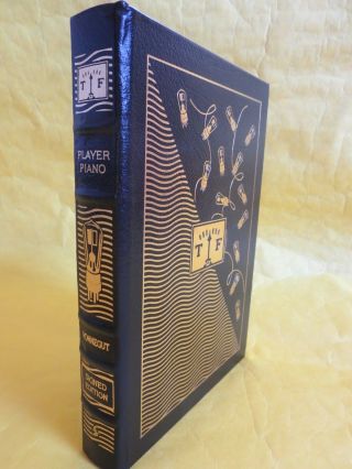 Kurt Vonnegut Player Piano Easton Press Leather Bound Signed Collector 