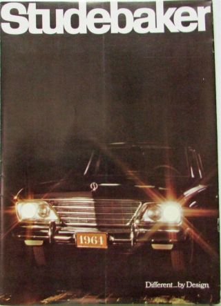 1964 Studebaker Prestige Full Line Sales Brochure