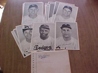 1949 Brooklyn Dodgers Team Issued Photos With Mailing Envelope (25)