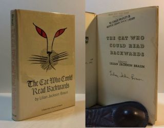 Signed Lillian Jackson Bruan The Cat Who Could Read Backwards 1st / 1st