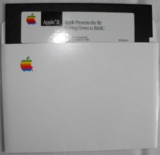 Vintage Apple Computer Software,  Apple Presents The Iie - Getting Down To Basic A