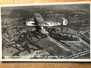 Imperial Airways Armstrong Whitworth Argosy G - Eblf Postcard