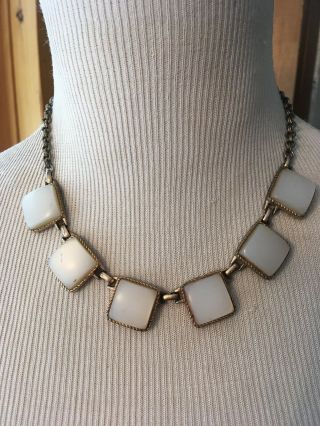 Vintage 1970’s Lucite Beaded Necklace