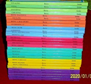 Help Me Be Good 29 Joy Berry Books Complete Set Vintage Hardcover 1988 Grolier