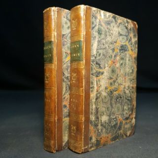 1820 THE ILIAD OF HOMER Alexander Pope 2 Vol EPIC GREEK POEM English Translation 3