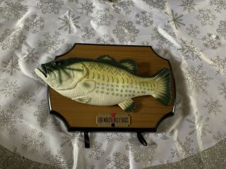 Vintage 1999 Gemmy Big Mouth Billy Bass Does Not Work 13”