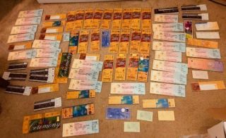 78 Olympic Ticket Stubs And Such Calgary Atlanta Lake Placid Los Angeles